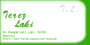 terez laki business card