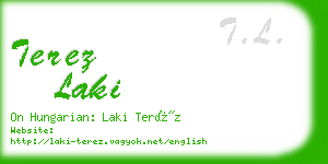 terez laki business card